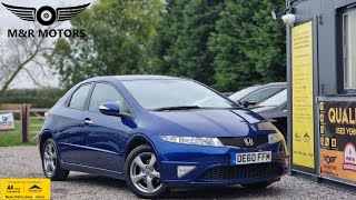 Honda Civic 14 iVTEC Si 5dr OE60FFM 2010 Petrol ManualBlue httpswwwmandrmotorscouk [upl. by Atteuqahc]