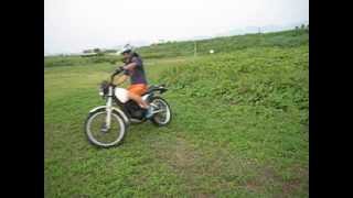 YAMAHA XT125 走行テスト 0810 2013 [upl. by Suzetta]