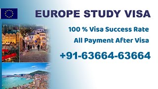 Apply for Europe Study VISA 👇 High Visa Success Rate Get Admission to the Topmost Universities [upl. by Spiro]