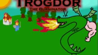 Trogdor The Burninator homebrew GBA game [upl. by Lipcombe]