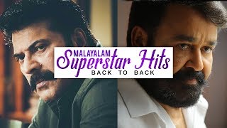 Back To Back Video Songs  Super Star Hits  Malayalam Super Star Hits [upl. by Niddala]