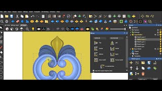 Small decor 3D design Artcam 2018 Tutorial  Artcam 2018 artcam2018 woodworking WoodArtSkillCNC [upl. by Anaidirib602]