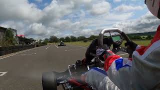 Crashes into me on purpose  Hobby Karting at Dahlemer Binz  OK Senior [upl. by Ennaoj]