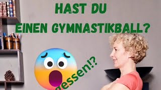 Übungen mit Gymnastikball [upl. by Ayra793]