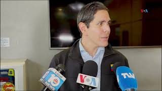 MIAMI  Opositor Lester Toledo niega haber saboteado elecciones en Venezuela [upl. by Atenaz959]