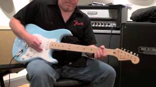 SOLD Fender Custom Shop Todd Krause Eric Clapton Stratocaster in Daphne Blue [upl. by Koehler]