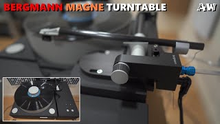 BERGMANN MAGNE AIRBEARING TURNTABLE  LINEAR TRACKER [upl. by Laniger]