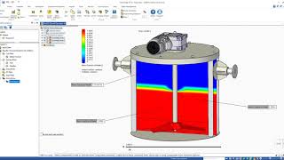 Simcenter FLOEFD for Solid Edge Mixing Demo [upl. by Orford310]