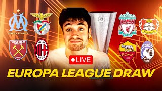 Europa League Draw LIVE Reaction [upl. by Vivienne]