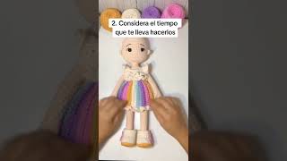 como hacer un amigurumi crochet amigurumi dyi manualidades tejer tejido patronesamigurumis [upl. by Edmon756]