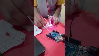 Arduino projects made by school studentsarduinoprojectroboticsyoutubeshorts [upl. by Tan]