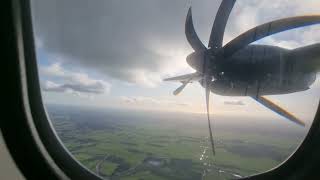 Air New Zealand ATR 72 Landing Palmerston North Airport [upl. by Joseph]