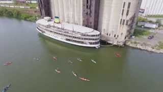 Aerial Elevator Alley  Buffalo River [upl. by Ahsead]