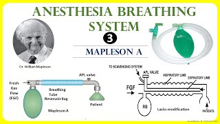 Mapleson A Anesthesia breathing circuit [upl. by Anida]