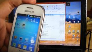 S5282  S5280 Galaxy Star Duos recovery mode and Rooting by easiest method with audio and captions [upl. by Artied]