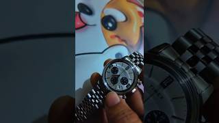 Timex Marlin Chronograph Vintage look Modern Style Timex Panda Q Chronograph shorts watch timex [upl. by Essyla370]