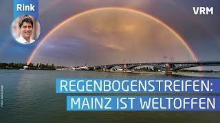 Regenbogenstreifen Mainz ist weltoffen [upl. by Mika]