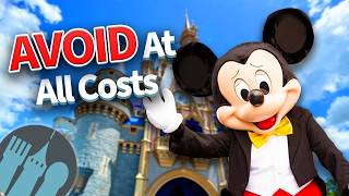 9 Things You Should AVOID at All Costs in Disney World [upl. by Euqinom]