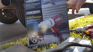 Harbor freight 12quot Corded Electric Impact Wrench [upl. by Scales]