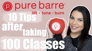 10 Tips I Learned After Taking 100 Pure Barre Classes [upl. by Idnac]