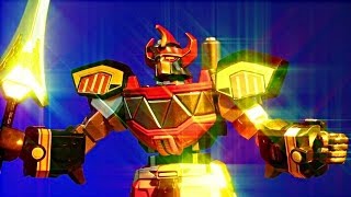 Super Robot Chogokin Megazord Power Rangers Megazord 1993 大獣神 [upl. by Bello229]