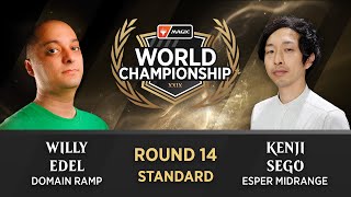 World Championship Round 14 Willy Edel vs Kenji Sego [upl. by Doug648]