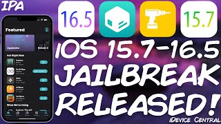 iOS 157  165 JAILBREAK RELEASED First NONPALERA1N Jailbreak For iOS 16 With Tweaks arm64 [upl. by Stepha]