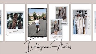 HOW I EDIT MY INSTAGRAM STORY TIPS amp TRICKS FOR COOL INSTAGRAM STORIES [upl. by Kantos]