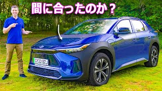 【詳細レビュー】トヨタ bZ4X トヨタ初の完全電気自動車！ [upl. by Sherris]