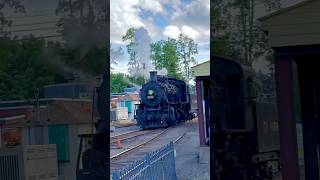 Valley Railroad Company Steam Train essex cocomelon shorts steamengine steamlocomotive train [upl. by Seitz183]