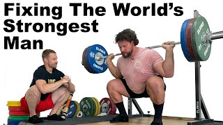 Fixing The Worlds Strongest Man Martins Licis Part 1 [upl. by Olrac]