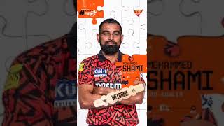 IPL nilami Mohammed Shami sunrisers Hyderabad [upl. by Benedicta631]