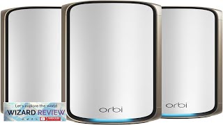 NETGEAR Orbi 970 Series QuadBand WiFi 7 Mesh Network System RBE973S Router Review [upl. by Aplihs306]