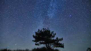 Timelapse Waddenzee Werelderfgoed  4 Sterren boven Vlieland [upl. by Sosthenna]