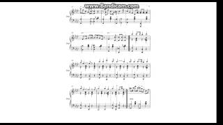 St James Infirmary Piano wSheet Music [upl. by Wulfe]