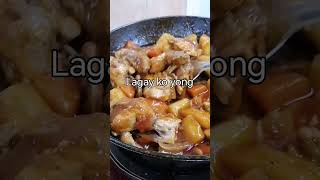 kalderetang manok food kalderetangmanok filipinocuisine shortvideo short bossjomixvlog [upl. by Highams]