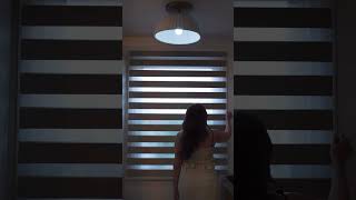 Elodie Custom Blackout and Waterproof Zebra Blinds  mycozyhouseIG [upl. by Sweatt]