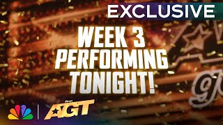 This Weeks Lineup  AGT Quarterfinals Week 3  AGT 2024 [upl. by Alexandro]