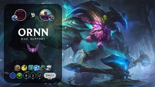 Ornn Support vs Braum  EUW Master Patch 143 [upl. by Alaham]