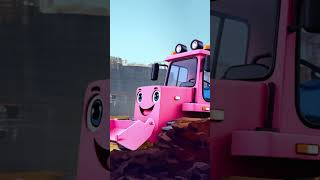 Construction Vehicles Song for Kids 🚜 🚧 Excavators Dump Trucks Bulldozers  Fun Learning Video [upl. by Yelwah]