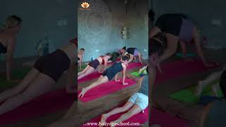 108 Ashtanga Yoga Sun Salutations  Bali Yoga School yogateachertraining [upl. by Elmira]