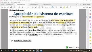 Niveles de escritura y oralidad en Primaria [upl. by Paula]