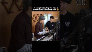 Music AI Hueningie 🎹 hueningkaitxt txthueningkai hueningkaitxt txtkai kai hyuka txt kpopband [upl. by Stinson]