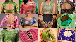 Brocade Blouse Designs  Blouse Designs New Model  Blouse Designs Front And Back  Blouse Design [upl. by Callista]