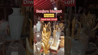 Banjara Marketbanjara market GurugramBanjara market diwali shoppingDiwali Shopping Market 2024 [upl. by Leimad648]