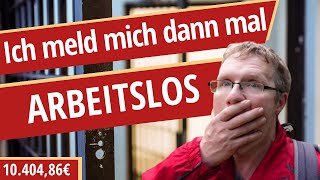 SELBSTEST Online ARBEITSLOS melden bei der Arbeitsagentur  in nur 10 Minuten zur quotFreiheitquot [upl. by Aihsilat]