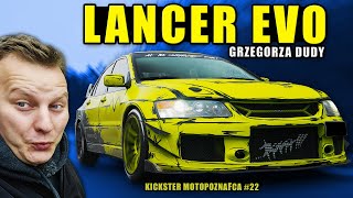 Mitsubishi LANCER  EVO od DUDY  Kickster MotoPoznaFca 22 [upl. by Rehm28]