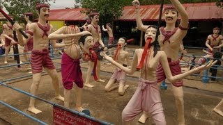 Wat Muang Temple of Hell in Ang Thong Thai [upl. by Addis696]