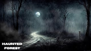 HAUNTED FOREST  Werewolves Ghosts Horror Sounds  Halloween Ambience [upl. by Leander]