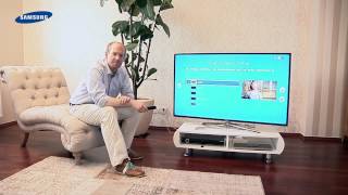 Samsung 3D LED TV  12 IR Blaster zum Steuern fremder Geräte [upl. by Ahsaek]